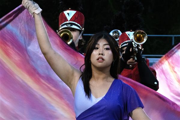 Crofton High School Marching Band Performing
